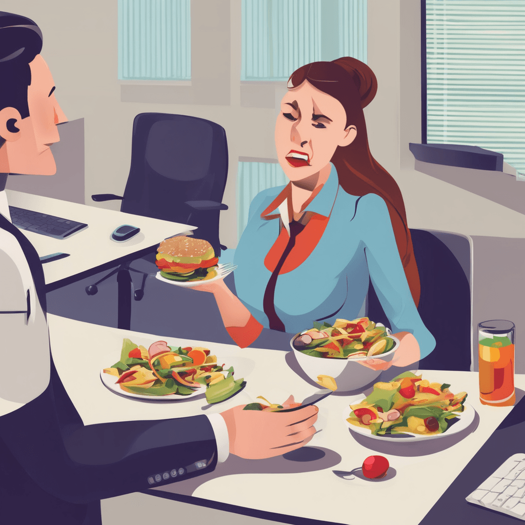 triki na mniejszy apetyt w pracy