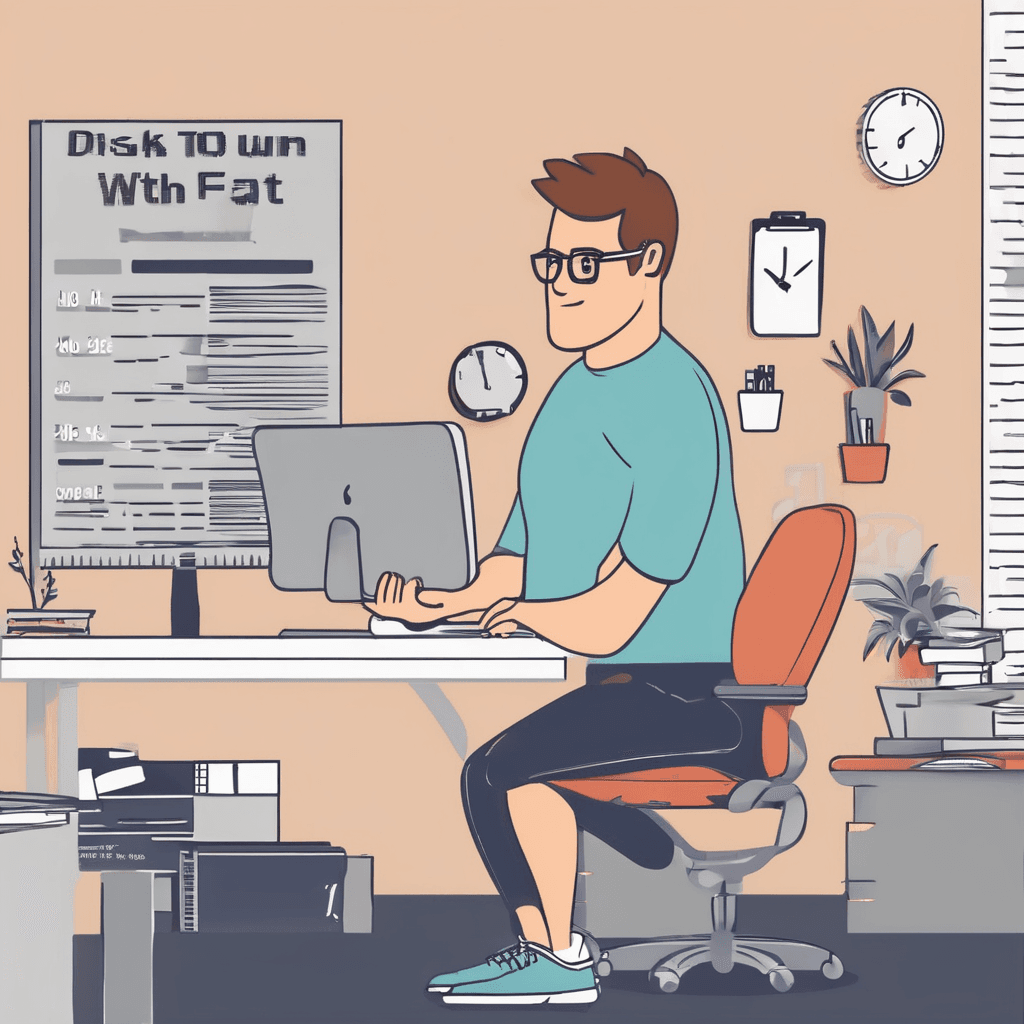 jak spalać tłuszcz przy pracy biurowej