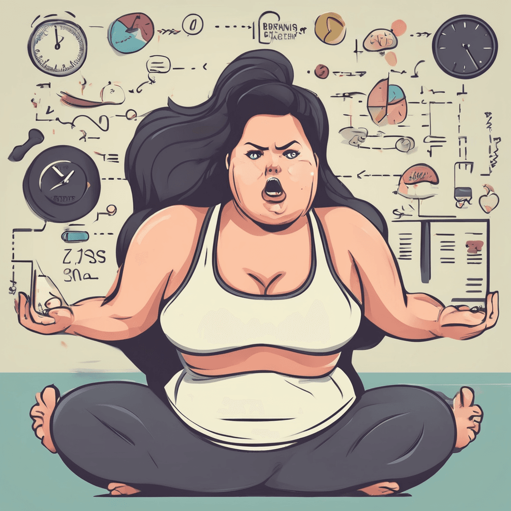 spalanie tłuszczu a zarządzanie stresem: jak stres wpływa na naszą wagę