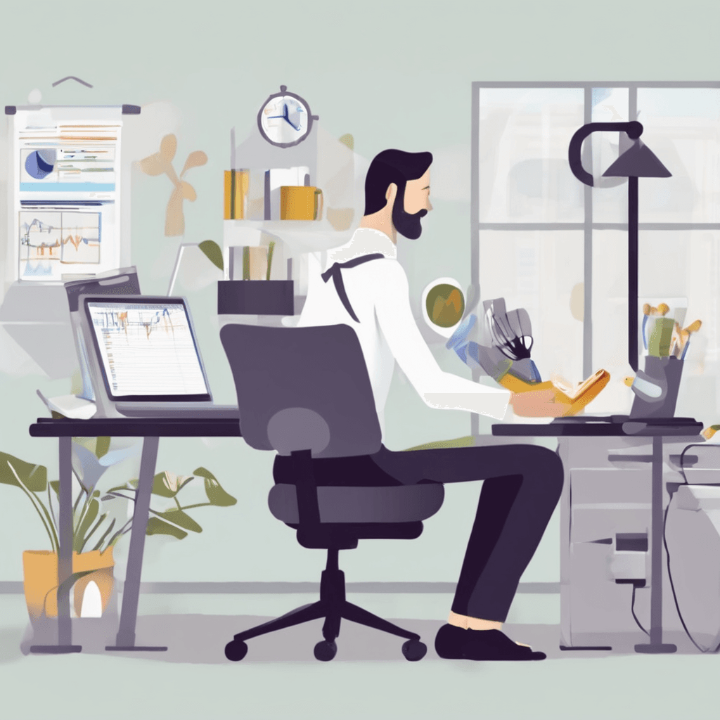 triki na redukcję przy pracy siedzącej – jak zadbać o zdrowie
