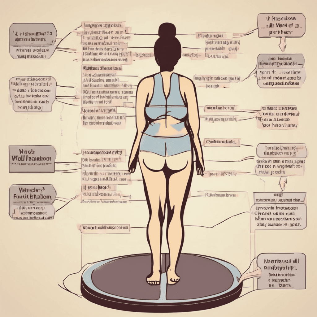 błędna interpretacja masy ciała w procesie redukcji masy ciała