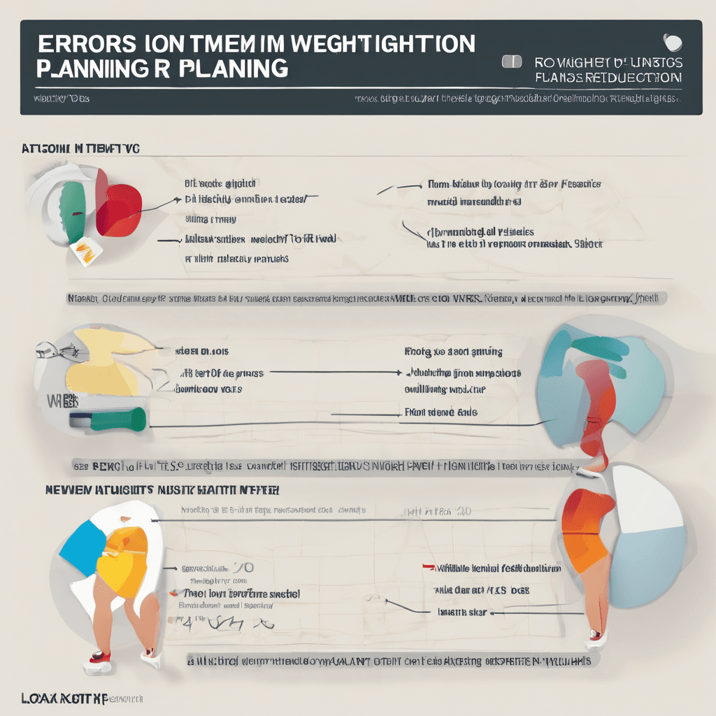 błędy w planowaniu długoterminowej redukcji wagi